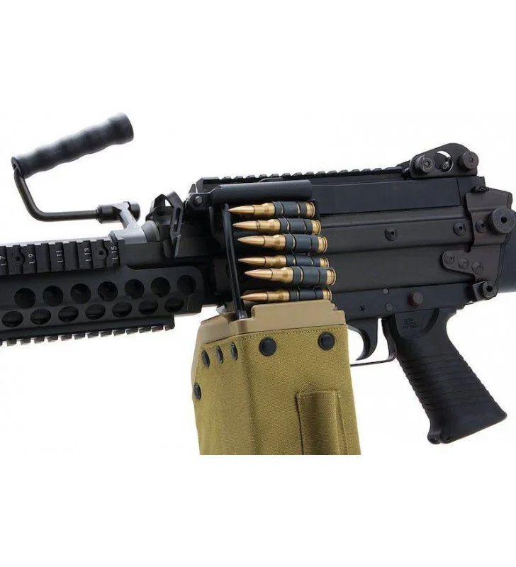 VFC MK48 MOD 1 LMG Deluxe Edition Sabit Dipçik AEG Airsoft Tüfek - Görsel 5
