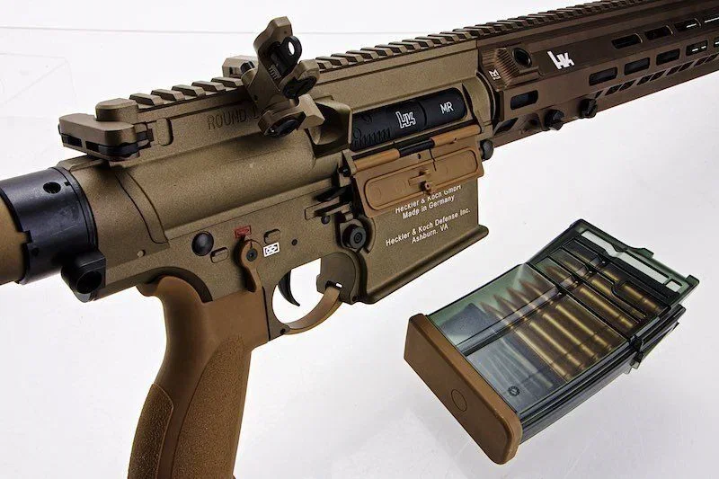 VFC UX HecklerKoch Lisanslı M110A1 SDMR Gate Tan AEG Airsoft Tüfek - Görsel 7
