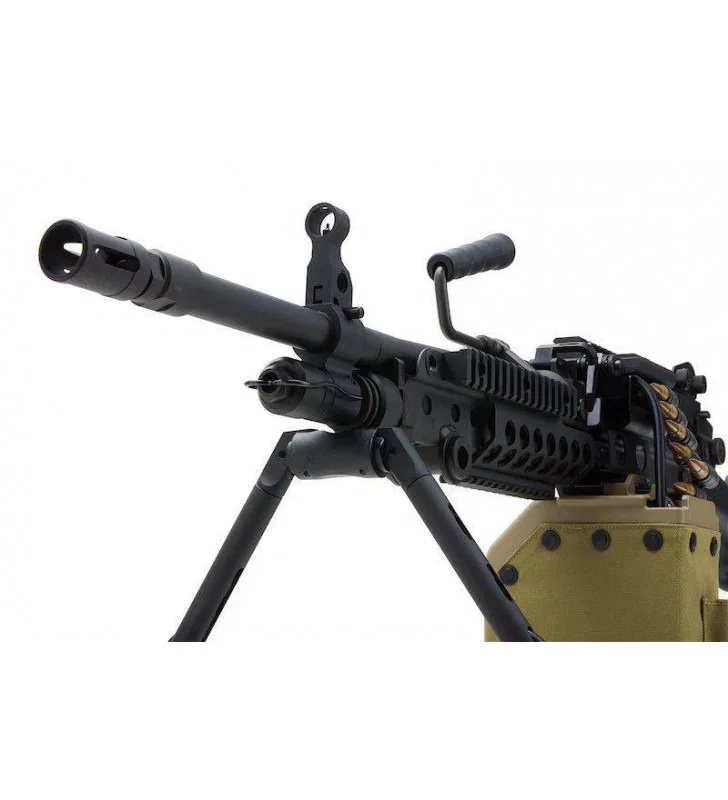VFC MK48 MOD 1 LMG Deluxe Edition Sabit Dipçik AEG Airsoft Tüfek - Görsel 8